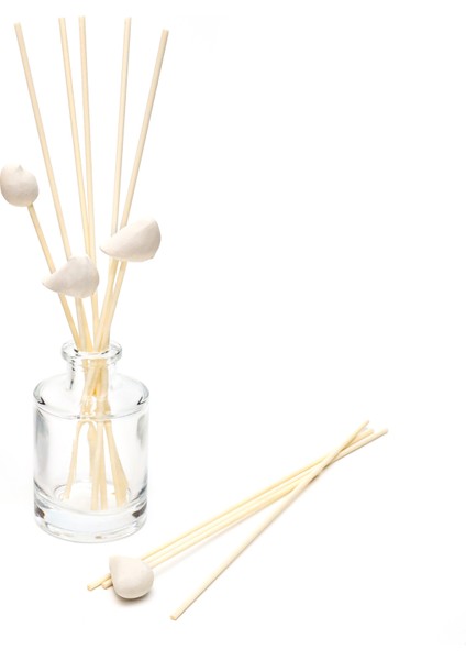 12'li Kuş Taşlı Beyaz Suni Kamış fiyatları