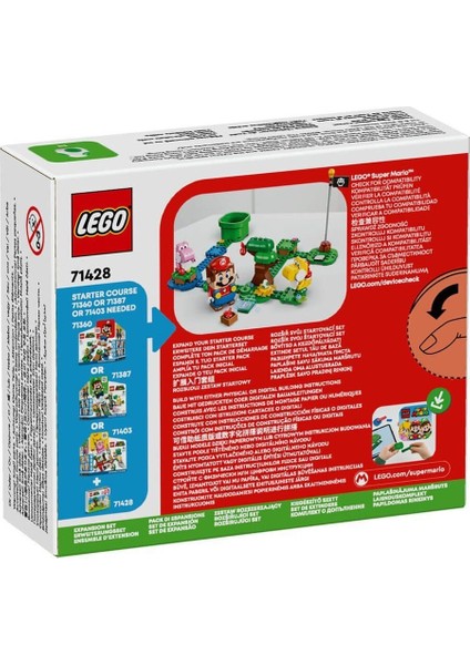LEGO 71429 Lego® Super Mario™ Nabbit Toad'un Dükkanında Ek Macera Seti 230 Parça +6 Yaş fırsatları