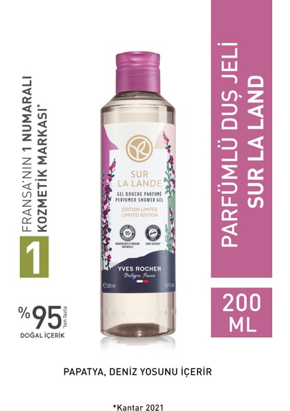 Parfümlü Duş Jeli - Sur La Lande 200 ML-15837