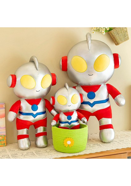 Ultraman Doll Tuzlu Yumurta Superman Çocuk Doğum Günü Hediyesi Peluş Oyuncak (Yurt Dışından)