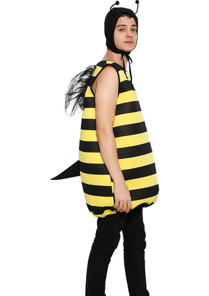 Yetişkin Bumble Bee Kostüm Arı Cosplay Cosplay Sahne Festivali Tatil Için (Yurt Dışından)