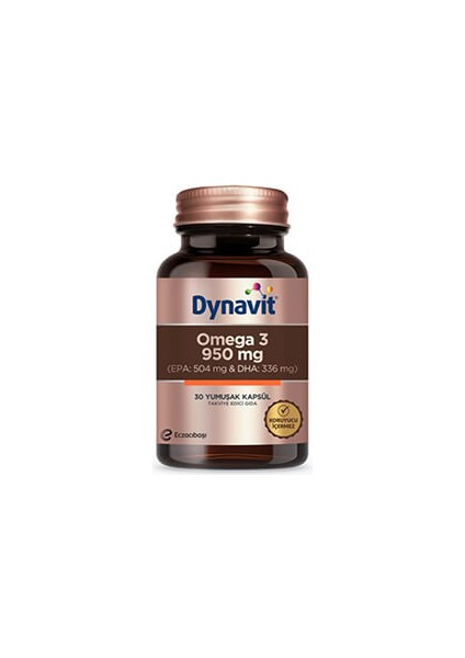 Omega 3 950 Mg 30 Kapsül ( 1 Adet )