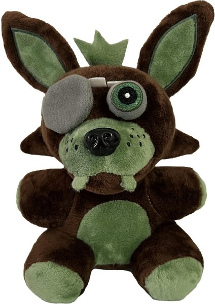 Fnaf- Peluş- Peluş Oyuncaklar-Tüm Karakterler (7")- Peluş Oyuncaklar: Spring Trap, Fox，bonnie，withered Foxy(Phantom Foxy) (Yurt Dışından)