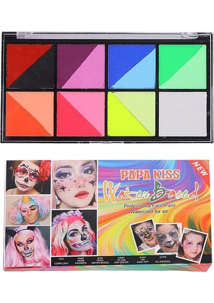 Parti Festivali Sahne Için Yüz Boyama Paleti Yüz Vücut Boyama (Yurt Dışından) fırsatları