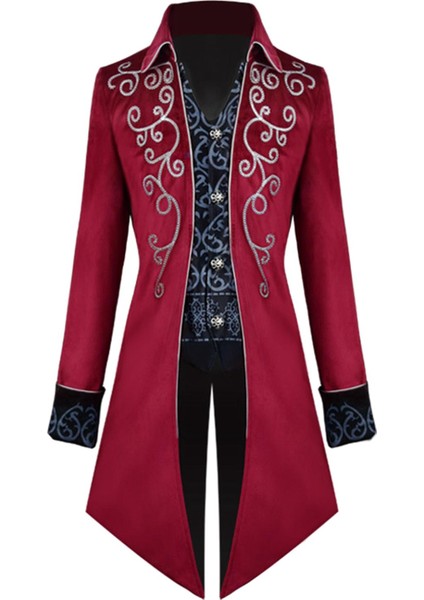 Vintage Şkin Ortaçağ Tailcoat Steampunk (Yurt Dışından)