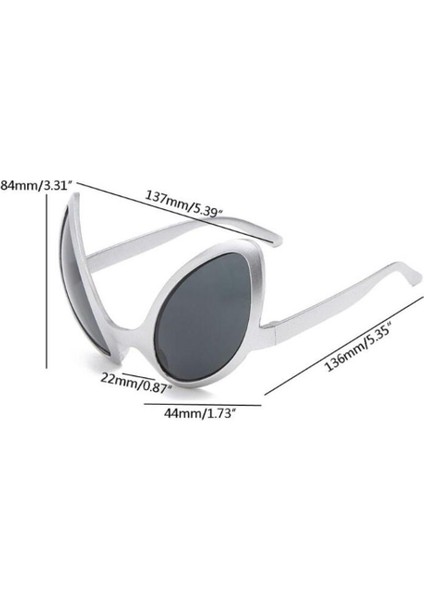 Uzaylı Kostüm Yenilik Ük Cadılar I Partisi Fotoğraf Sahne Gri Lens Ş (Yurt Dışından) indirimleri