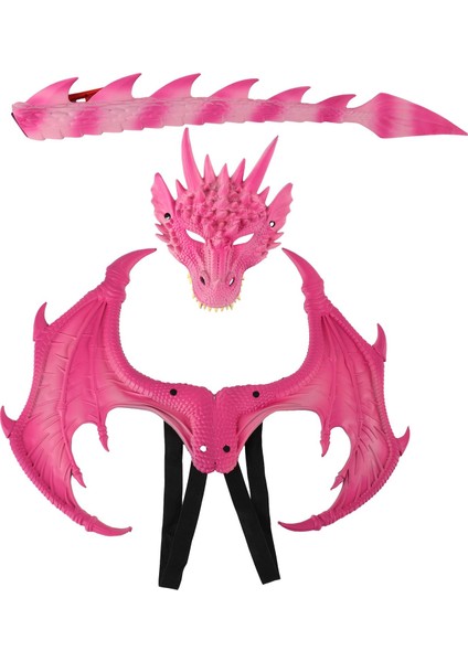 Çocuklar Kostüm Dinozor Kuyruk Kulübü Için Kırmızı (Yurt Dışından) fiyatları