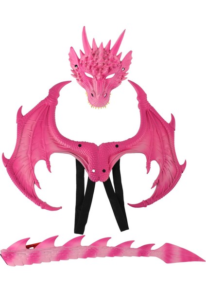 Çocuklar Kostüm Dinozor Kuyruk Kulübü Için Kırmızı (Yurt Dışından) modelleri