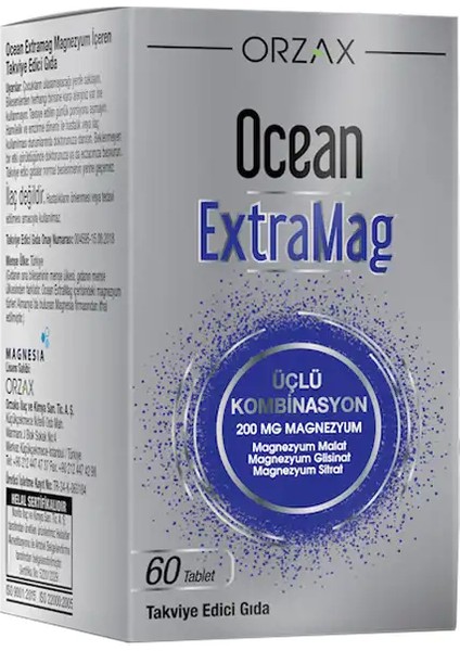 Ocean Extramag 60 Tablet ( 1 Adet )