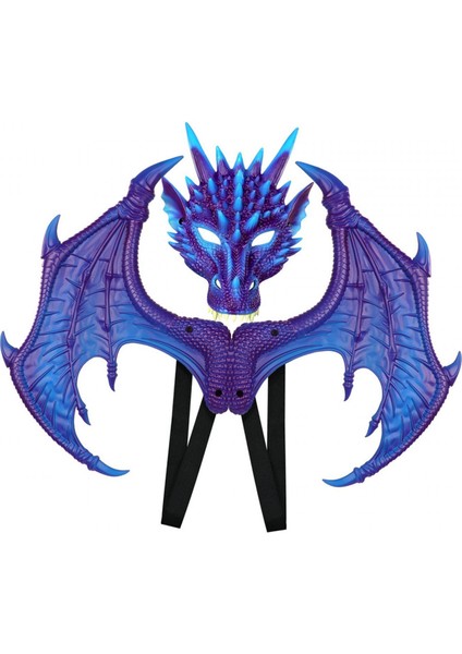 Wing Cadılar I Icı Kostümü Çocuklar Için Mavi (Yurt Dışından) modelleri