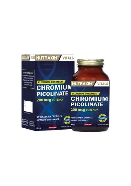 Chromium Picolinate 90 Kapsül ( 1 Adet )