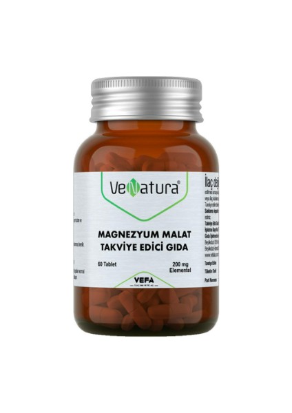 Magnezyum Malat 60 Tablet ( 1 Adet )