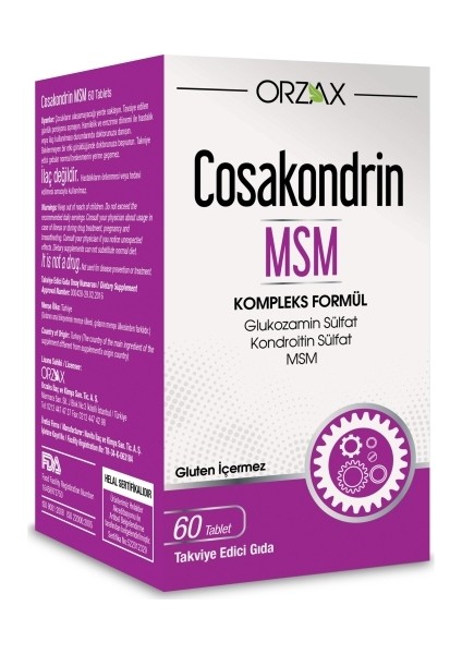 Msm 60 Tablet ( 1 Adet )