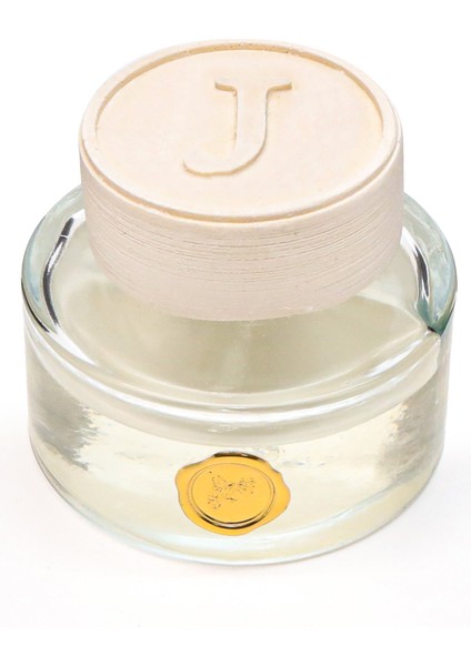 150 ml J Harfi Seramik Taşlı Dark Amber Oda Kokusu