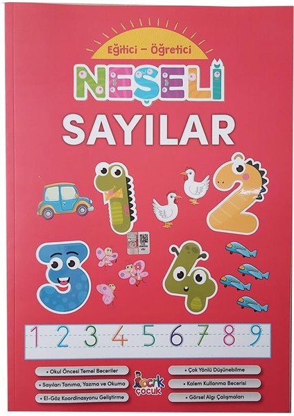 Neşeli Sayılar Eğitici ve Öğretici 1 Adet Okul Öncesi Sayıları Öğrenme Kitabı fiyatları