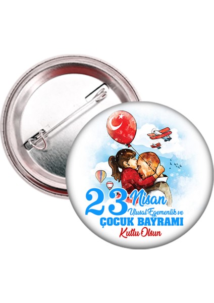 20 Adet - 23 Nisan Öğrenci Rozeti