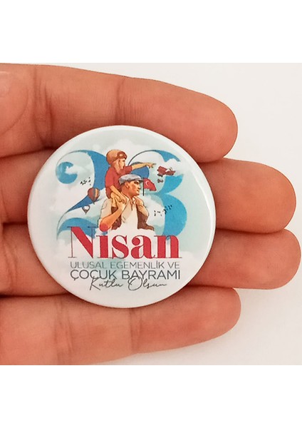 20 Adet - 23 Nisan Öğrenci Rozeti