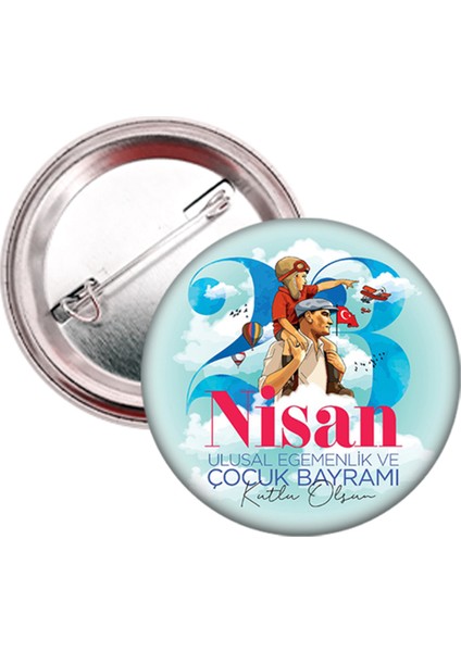 20 Adet - 23 Nisan Öğrenci Rozeti