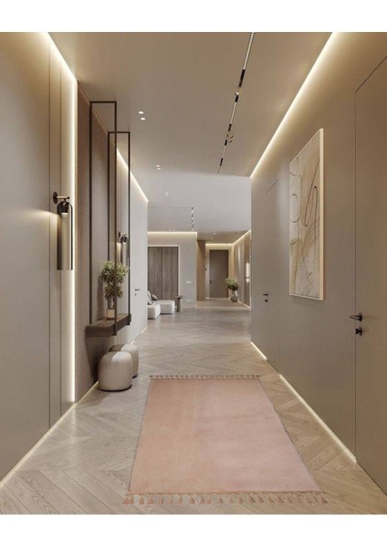 Pelüş Halı Modern Halı Kaymaz Taban Saçaksız Halı Yatak Odası Halı Salon Odası Mutfak Hol Sim