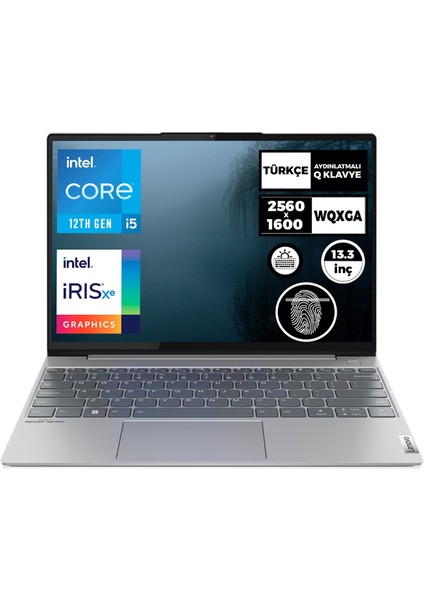 Thinkbook 13X G2 Iap Intel Core I5-1235U 16GB 512GB SSD 13.3" Wqxga Windows 11 Pro Taşınabilir Bilgisayar 21AT003YTX 002