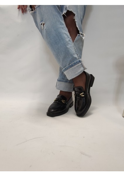 Mist-Kadın Oxford Günlük Ayakkabı(Mystl A3-A3A) - Siyah-Rugan - 38 fırsatları