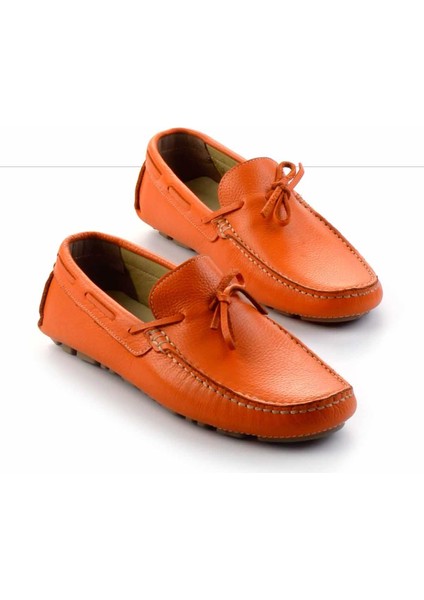 Orange Floter  Deri Erkek Loafer Ayakkabı E01395332140