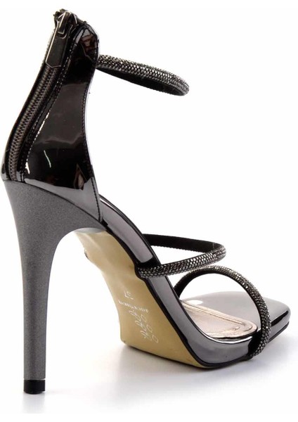 Platin Ayna Kadın Abiye Ayakkabı K01842762139 modelleri