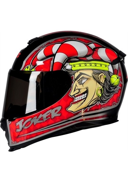 Axxıs Eagle Sv Joker Matt Black Red
