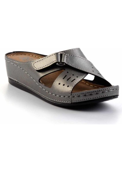 Platin Kadın Terlik K04446185809 fiyatları