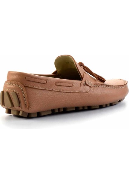 Nude Floter Deri Erkek Loafer Ayakkabı E01395332140