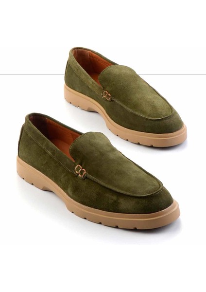 Çağla Süet Deri Erkek Casual Ayakkabı E01585722502