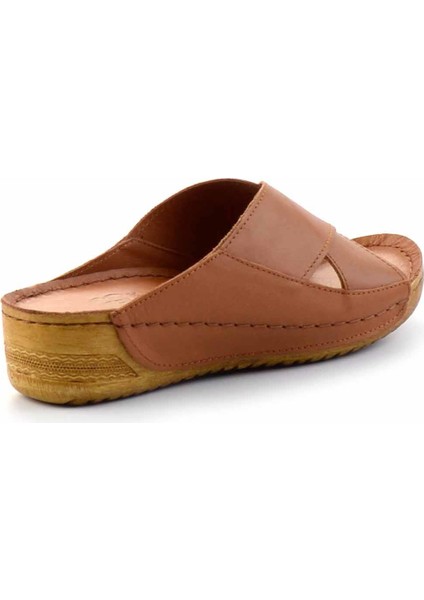 Taba Deri Kadın Terlik K04331031203 modelleri