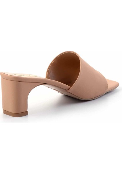 Kadın Terlik Nefes Alabilir Tekstil Malzeme ile Orta Boy Kitten Topuklu modelleri