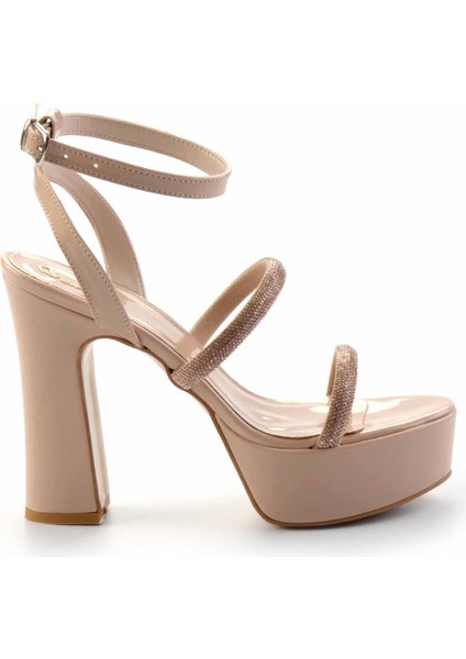 Nude Rugan Kadın Terlik K05606043308