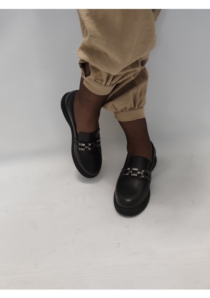 Julep-Kadın Gerçek Deri Oxford Günlük AYAKKABI(BRÇA17-A17A) - Siyah - 36 modelleri