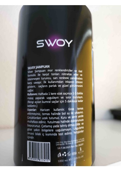 Silver Şampuan 1000ML fiyatları