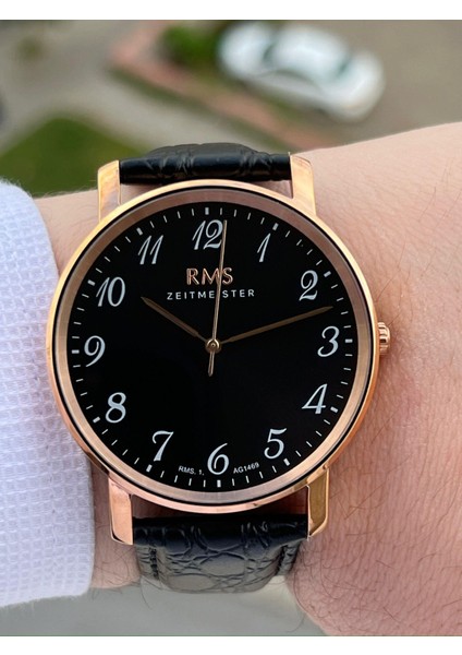 Rms Romanson Zeıtmeıster Deri Kordon Rakamlı Özel Seri 5ATM Suya Dayanıklı Erkek Kol Saati AG1469.05 fiyatları