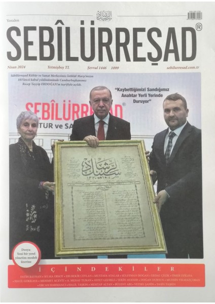 Sebilürreşad Nisan 2024