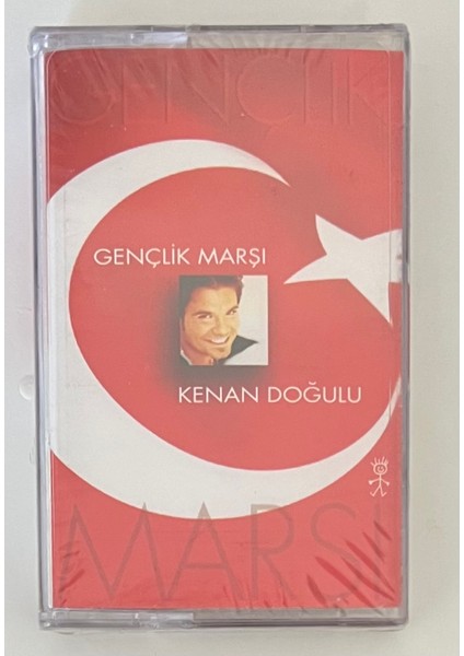 Kenan Doğulu Gençlik Marşı Kaset (Jelatininde Sıfır Orjinal Dönem Baskı)