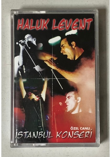 Haluk Levent - İstanbul Konseri Kaset (Orjinal Dönem Baskı Kaset)