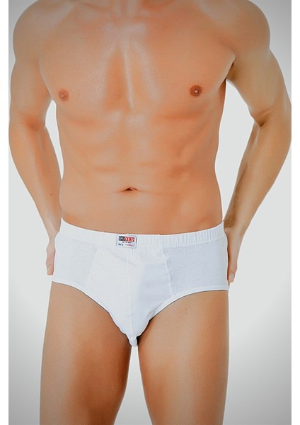 Erkek Karde Pamuk Külot 2305 Eko Paket (6 Adet)