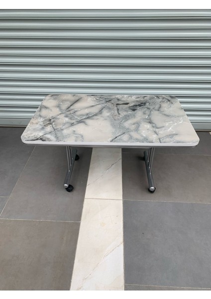 Tekerlekli Orta Sehpa, Tekerlekli Sehpa, Pratik Orta Sehpa, 70X110CM Masa, Tekerli Sehpa indirimleri