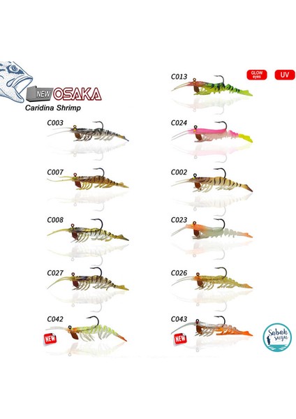 Caridina Shrimp Tpe Yumuşak Karides 7.62CM 6.5gr C008 fiyatları