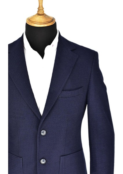 Erkek Tek Spor Ceket Çift Yırtmaçlı Gofre BGL-ST03587 fiyatları