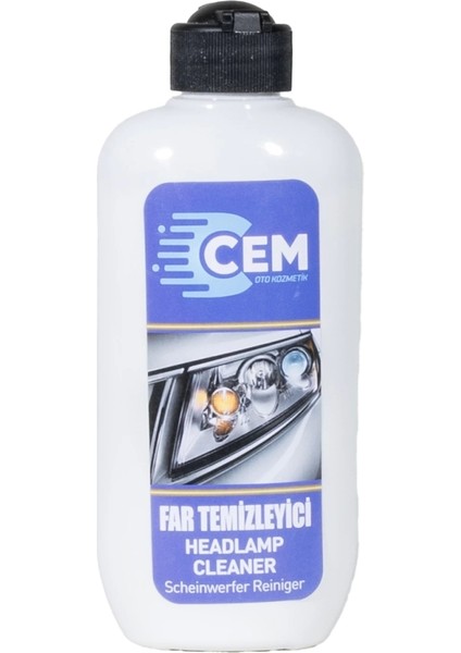 Cem Car Care Far Temizleyici 250ML