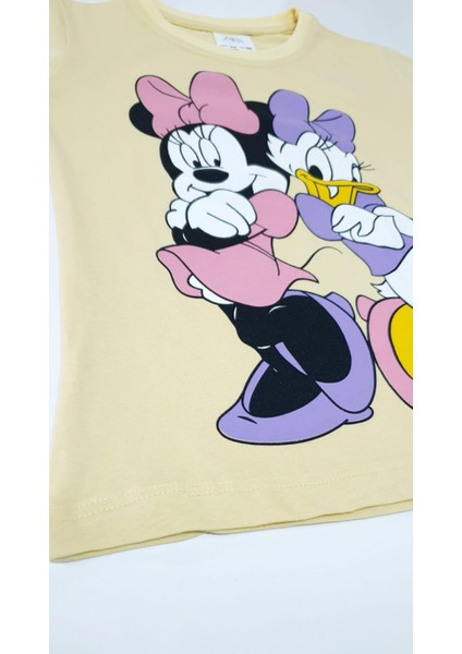 Minnie Kız Çocuk Pijama Takımı
