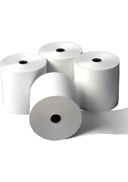 10 Adet 80 mm x 40 Metre Adisyon Yazar Kasa ve Termal Yazıcı Kağıdı Rulosu