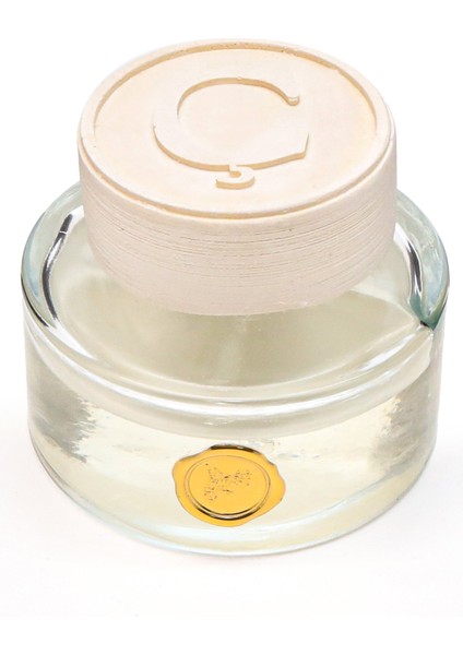 150 ml Ç Harfi Seramik Taşlı Dark Amber Oda Kokusu