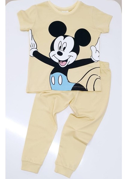 Mickey Çocuk Pijama Takımı