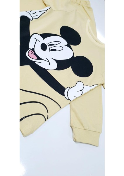 Mickey Çocuk Pijama Takımı
